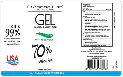 33.8 Fl Oz Label (.05 Hand Sanitizer 33.8 Fl Oz)